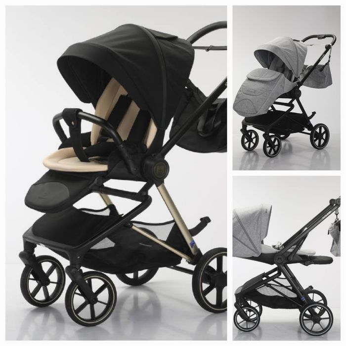 Всесезонная коляска трансформер 2в 1 со склада