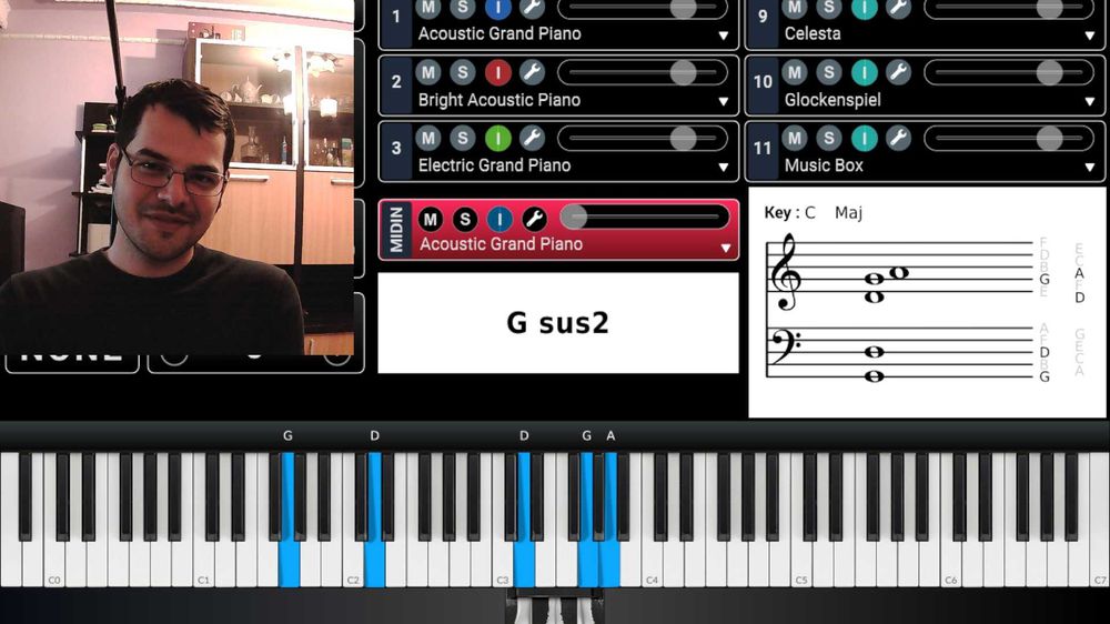 Cursuri de Pian și Canto