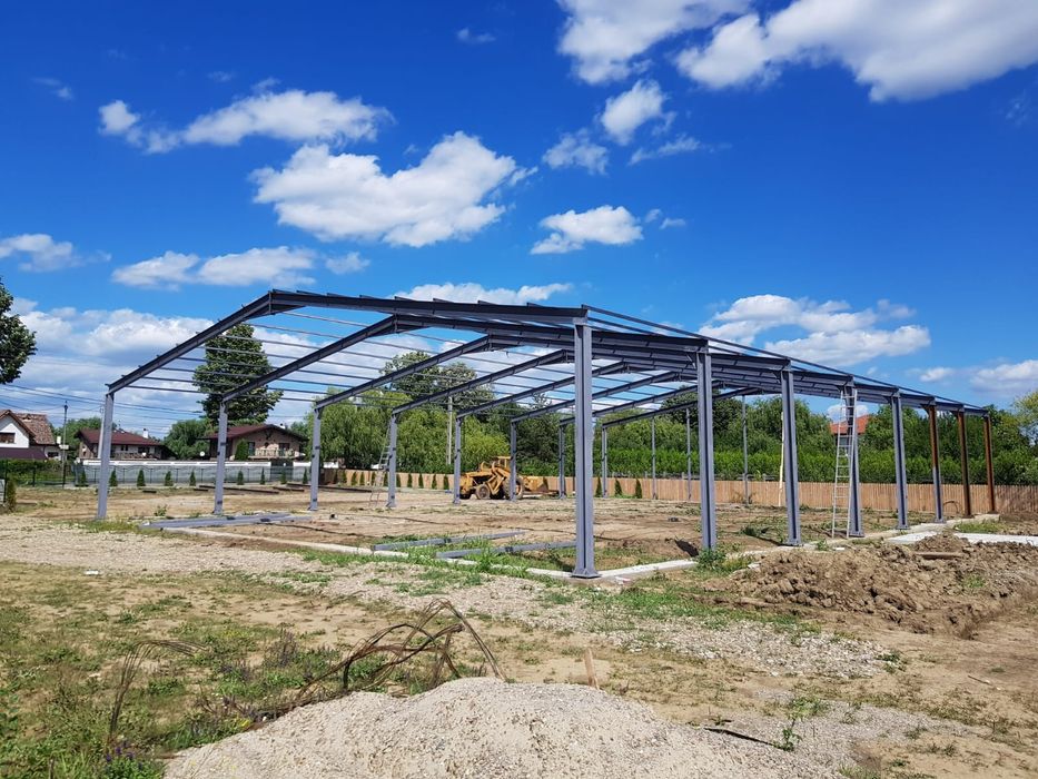 Structură Metalică 20x30x5H de Vanzare - Calitate şi Montaj Naţional!