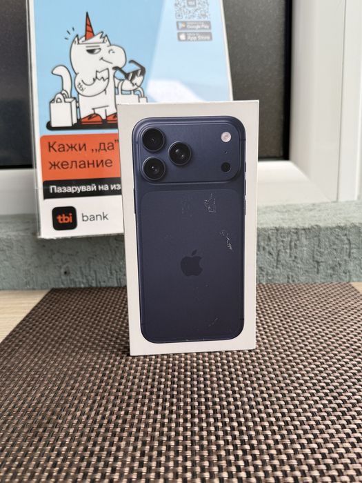 НОВ! 256Gb *ЛИЗИНГ* iPhone 17 Pro Max Deep Blue