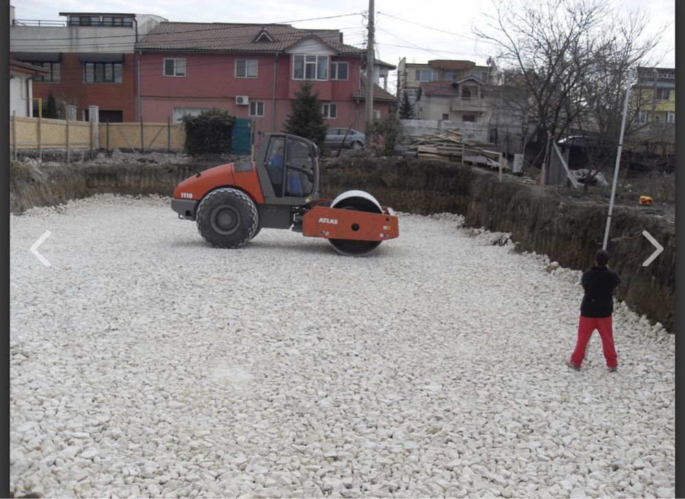 Executam lucrari de terasamente ,  excavari , demolari , perne piatra