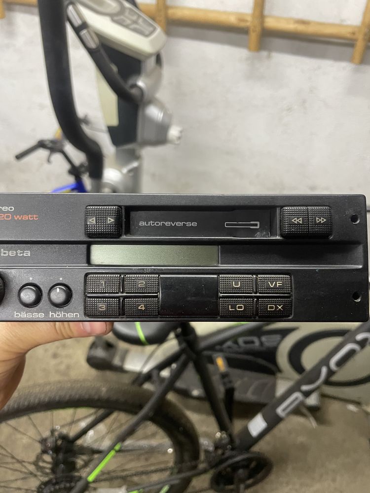 vw beta 3 касетофон/ретро радио
