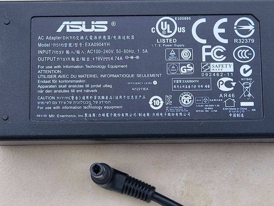 Alimentator ASUS 19V 4,74A 90W mufa 5,5x2,5mm