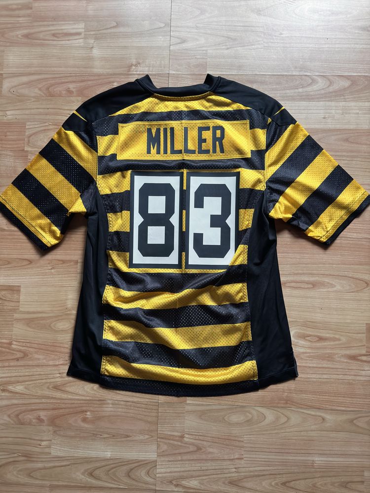 Tee tricou T-Shirt Nike NFL Pittsburgh Steelers "Miller" number 83