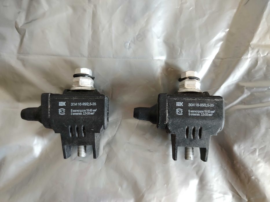 IEK  ЗОИ 16-95/2,5-35 ECOLINE зажим ответвительный орех орешек