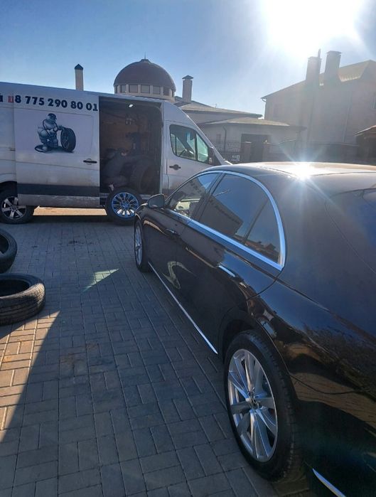 Шиномонтаж на выезд выездной мобильный на колёсах грузовой