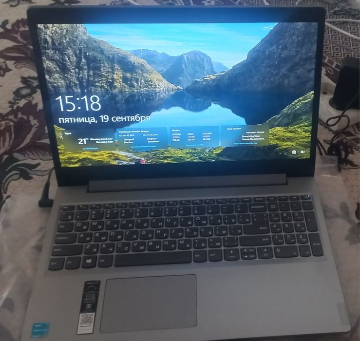Продаётся ноутбук модель lenova ideapad l3 15ITL6