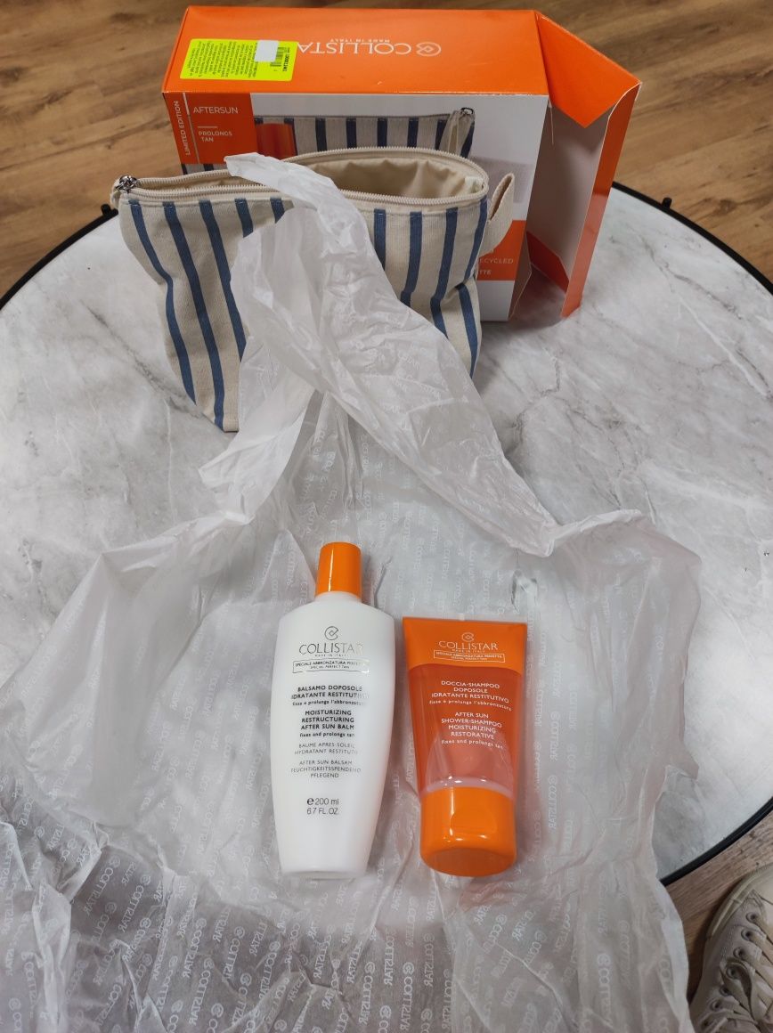 Colistar set balsam hidratant și șampon după plaja