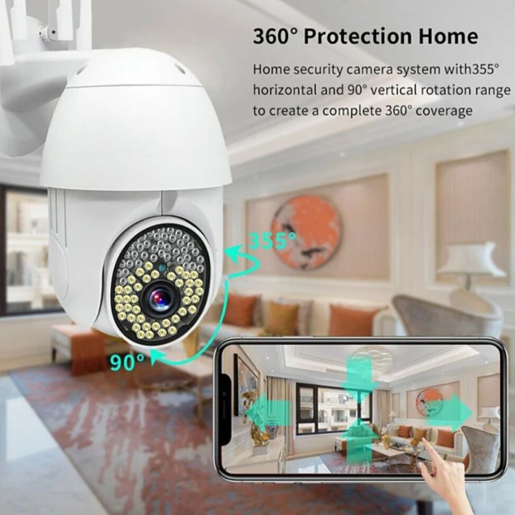 Camera de supraveghere WIFI multiled 1080P glob Q79 IPC-V380