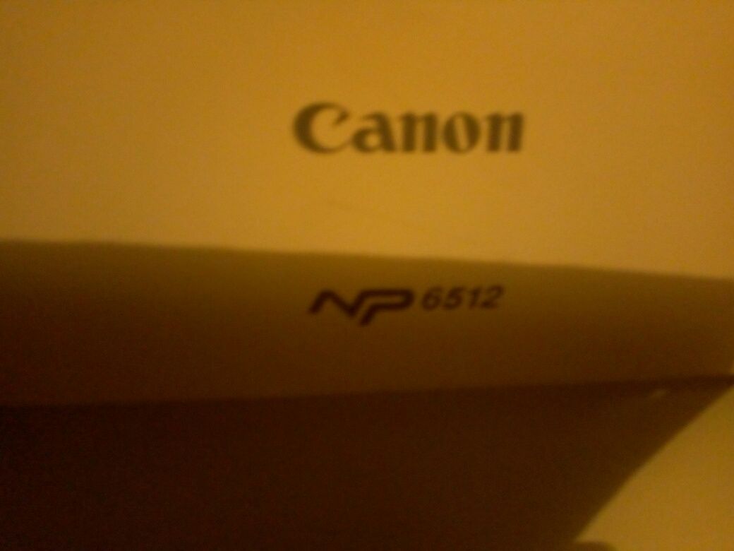 Копирна машина Canon 6512 за части