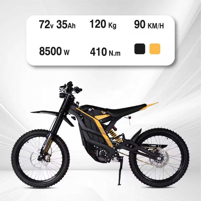Кросов мотор на ток 8.5kw 90km/h мощен 79BIKE Falcon Pro talaria