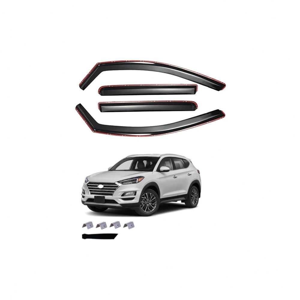 Комплект от 4 бр. ветробрани за Hyundai Tucson III 5 врати, 2015–2020