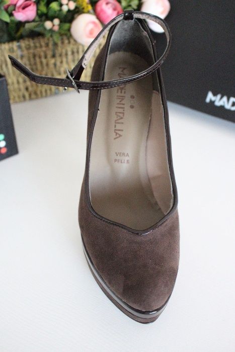 Дамски обувки на Made In Italia - естествен велур - размер - 37 и 38