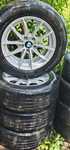 De vânzare 4 jante, rotii BMW 5x120  X3 anvelope vara Pirelli