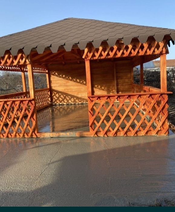 Foisoare terase prigole din lemn