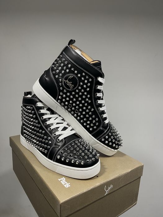 Christian Louboutin High Black Lether