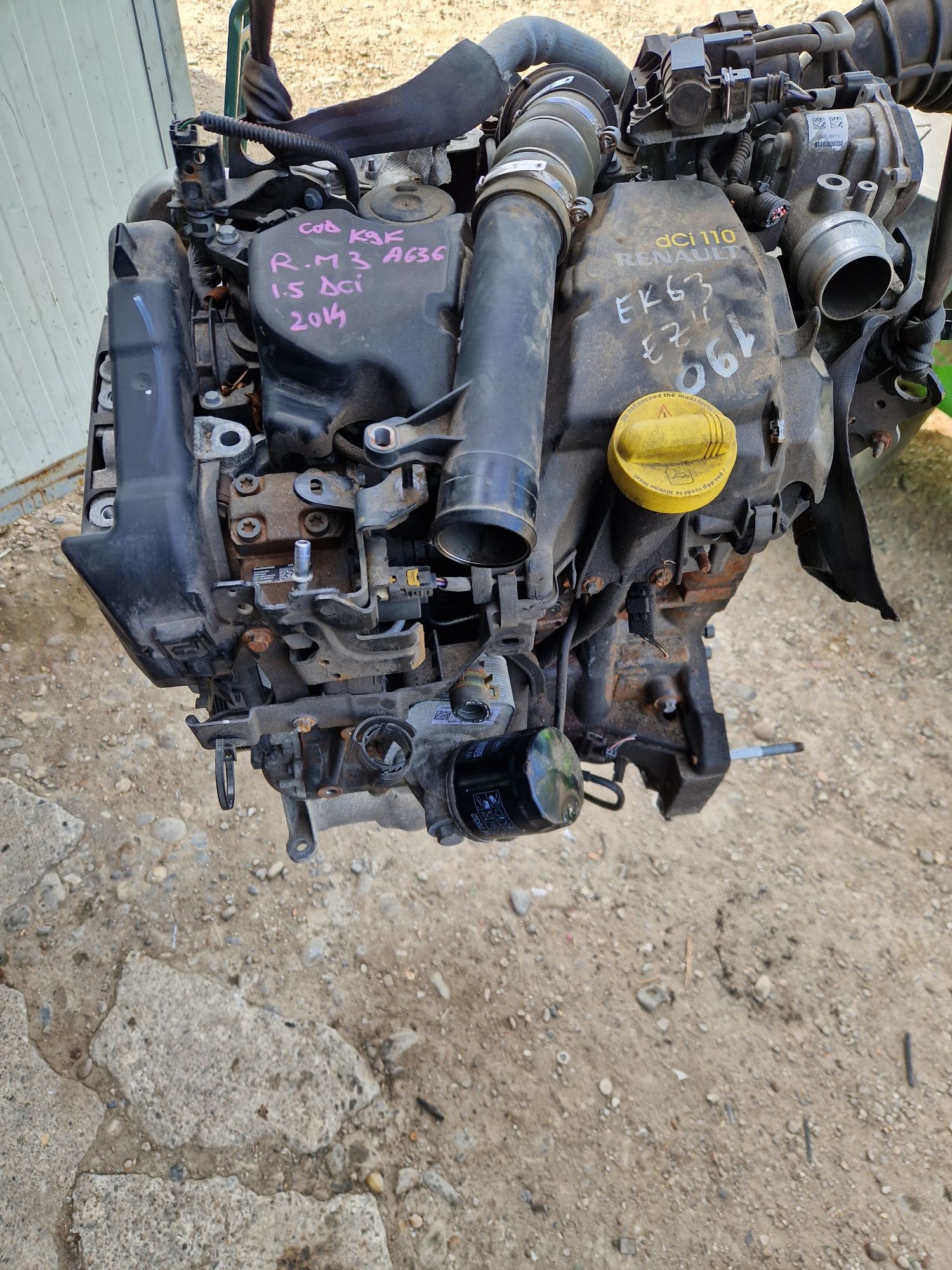 Motor Renault Megane 3 2014 1.5 DCI K9KA636
