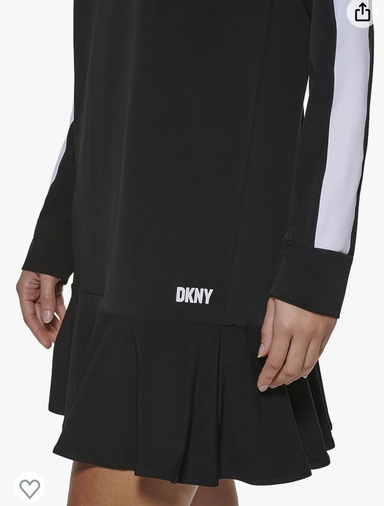 Спортивное стильное платье DKNY