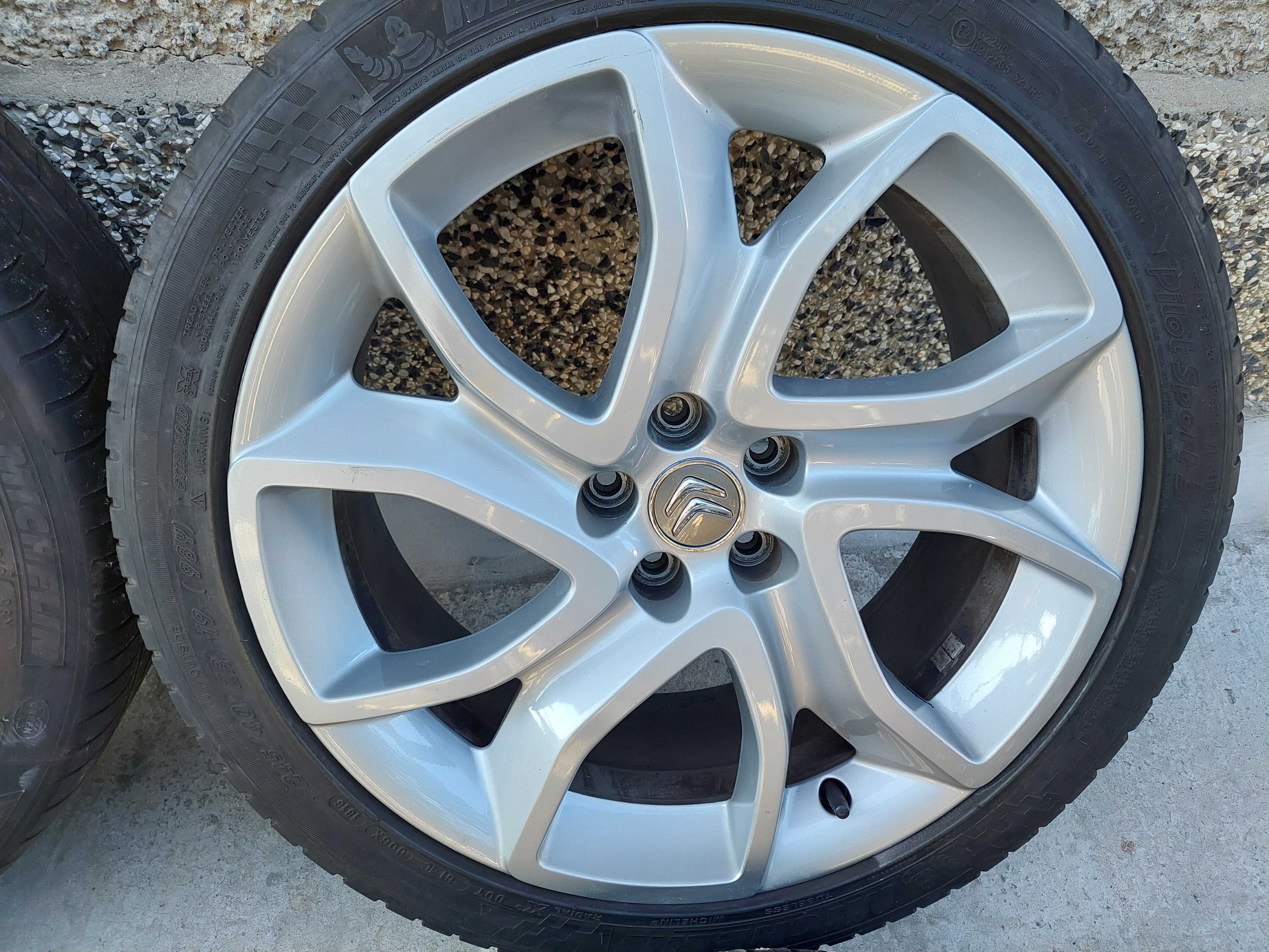 19" Оригинални алуминиеви джанти за Ситроен Ц5 Citroen C5 2008+ 5x108
