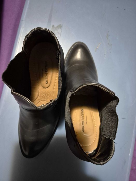 Ghete dama, AIR LINE Shoes, piele naturala, 43, purtate o data