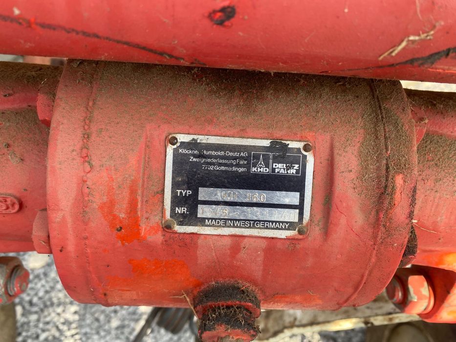 Grebla de intors fan Deutz Fahr 3.60 m