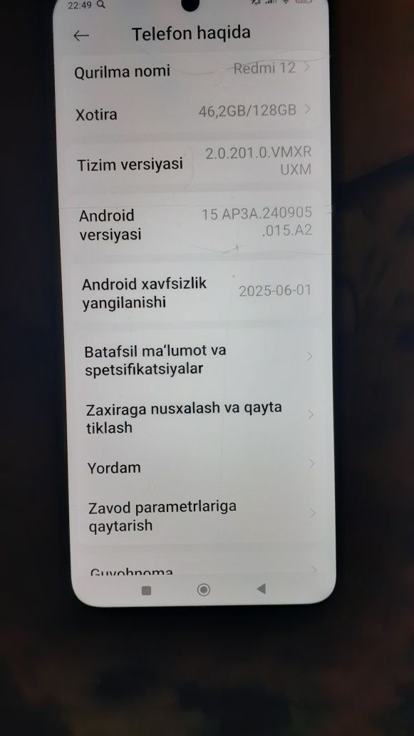 Redmi  12 sotiladi