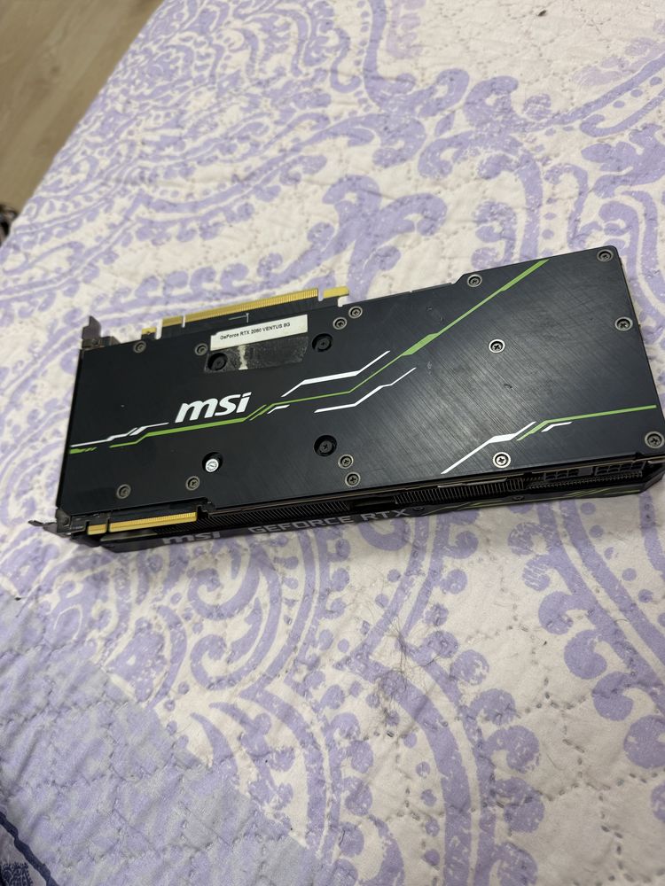 Видеокарта MSI GeForce RTX 2080 VENTUS 8G