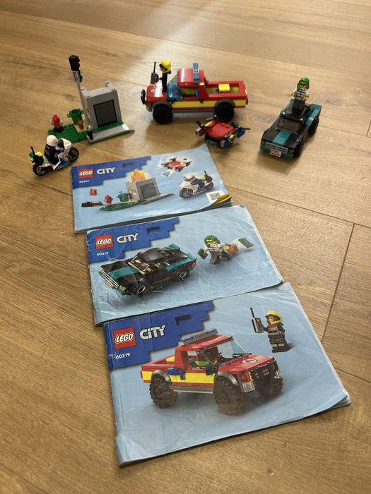 Lego 60319 - masina de pompieri si hotul