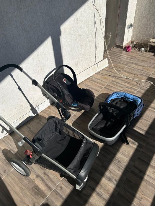 Cărucior bebeluși 2 în 1