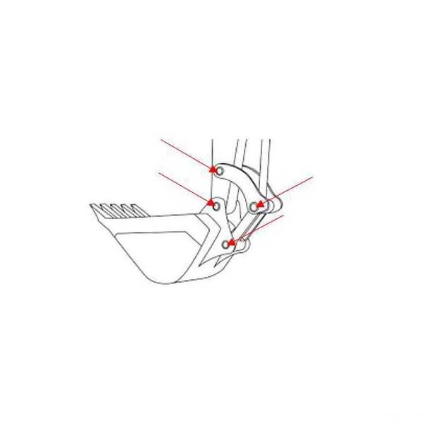 Kit reparatie cupa miniexcavator Volvo diverse modele