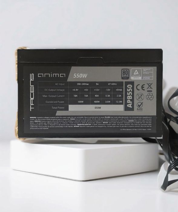 Sursa PC ANIMA APB-550w 80+ bronze cu garantie