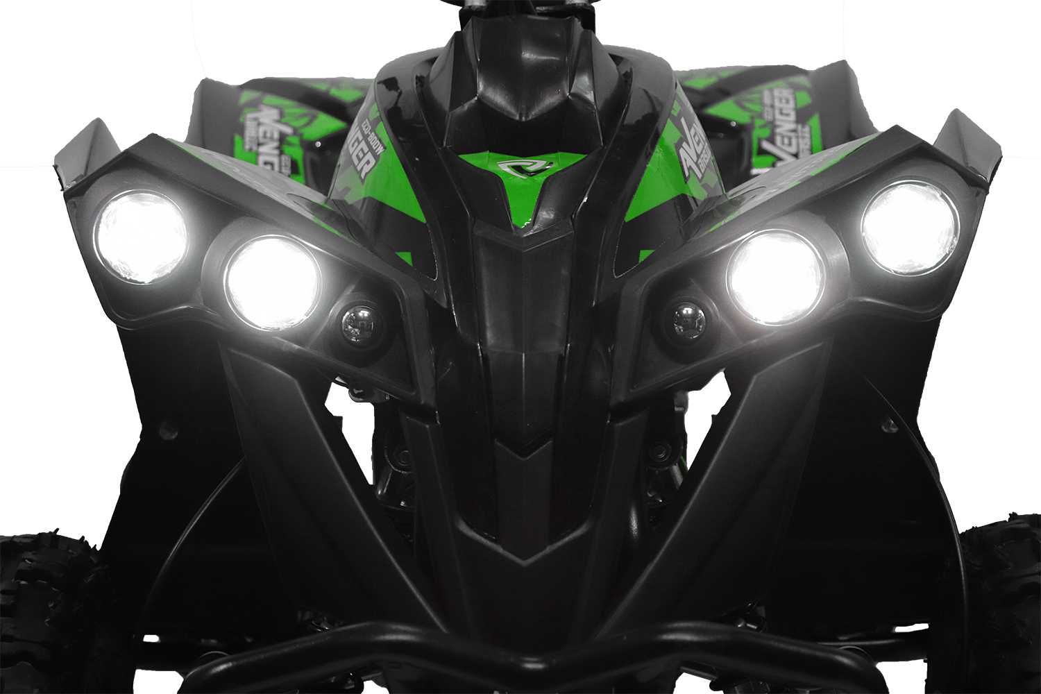 ATV electric NITRO ECOAvenger 1000W 36V cu 3 trepte Verde