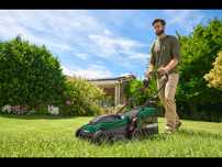 Masina electrica de tuns gazonul Parkside cu fir