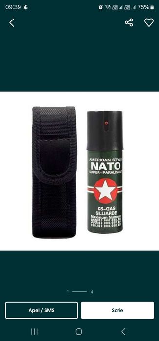 Spray Nato protectie 60ml