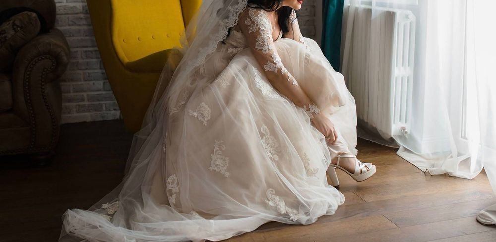 Rochie de mireasă Mori Lee 2600 ron negociabil