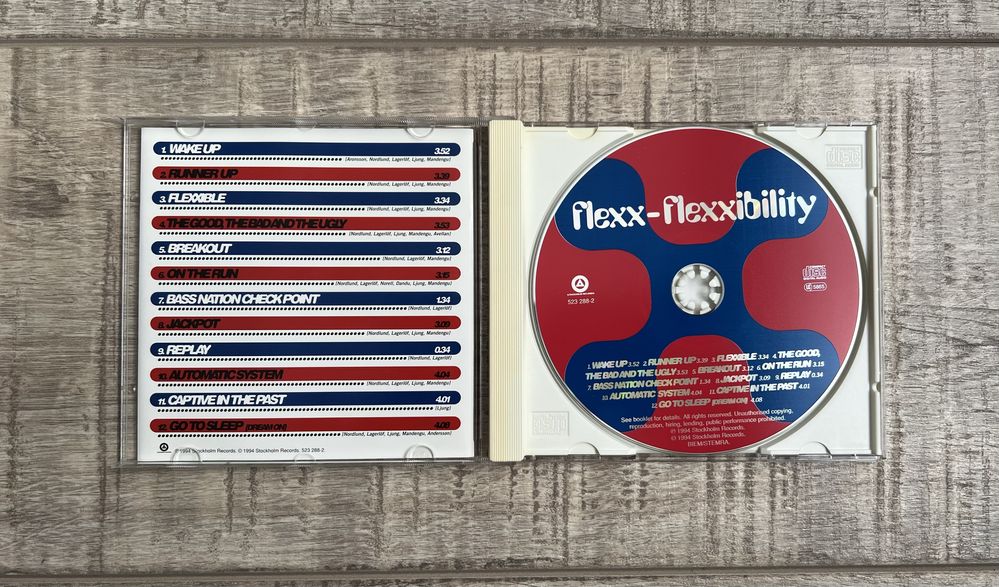 Cd original Flexx - Flexxibility (Eurodance/90’s)