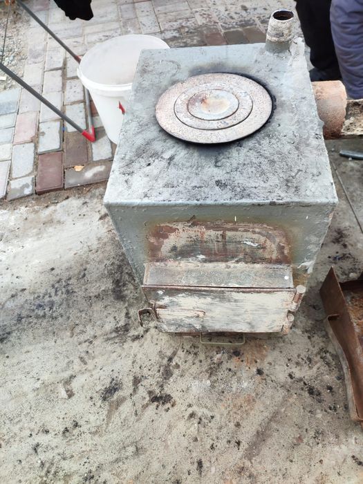 Пеш отопление на твердом топливе