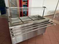 Linie completa autoservire restaurant/cantina, plus mobilier.