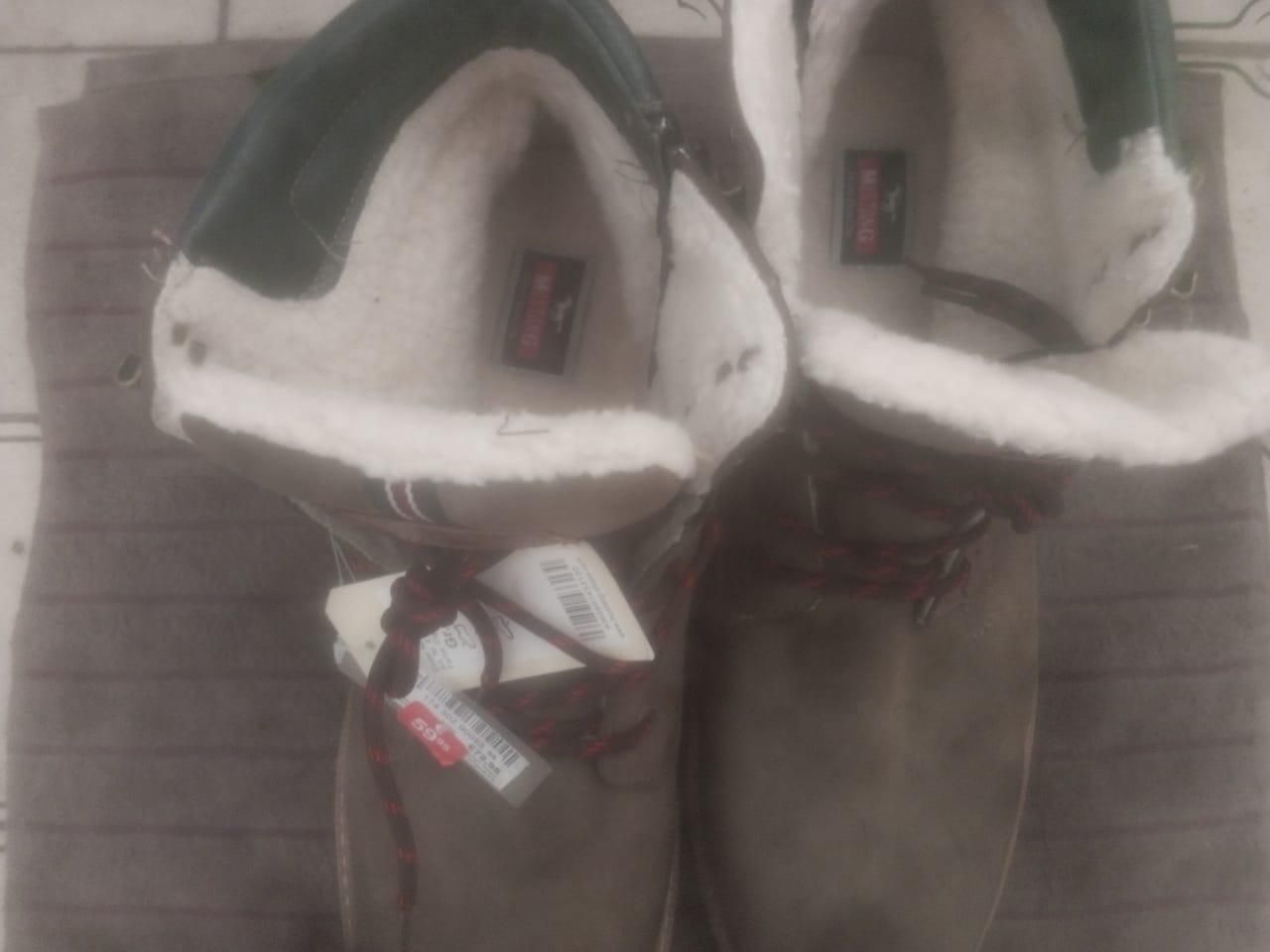 Обувь зимняя,замш