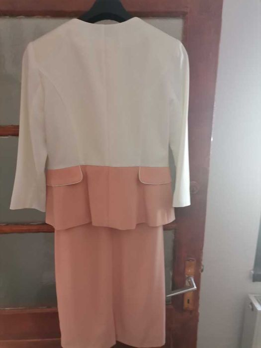 Compleu rochie midi si sacou