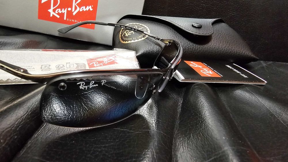 Ochelari de soare barbati Ray-Ban RB3183 004/82 Polarizati, noi
