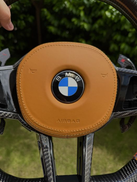 Volan BMW G facelift M carbon alcantara padele G20 G30 G80 M2 M3 M4 X6