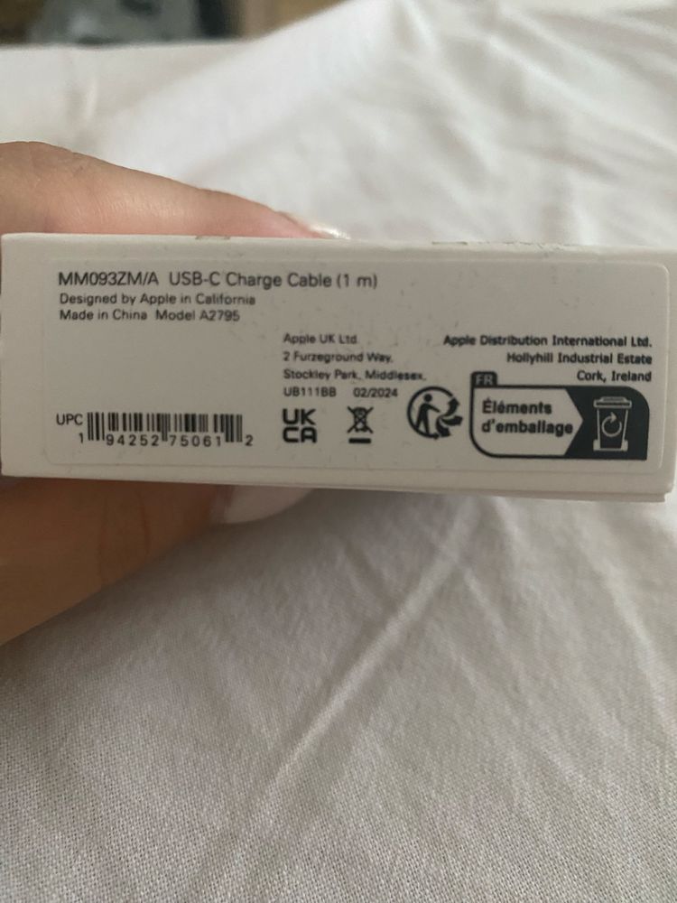 Кабел за айфон USB-C 1m