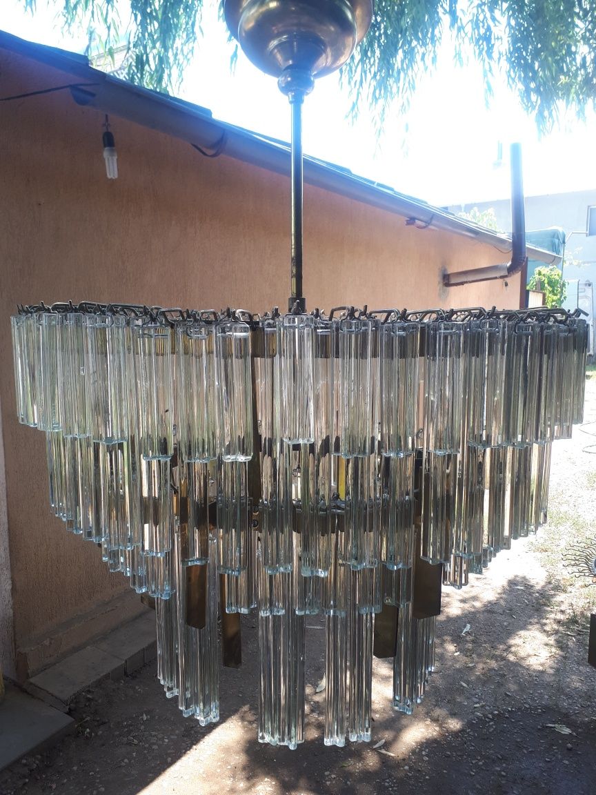 Lustra cristal candelabru