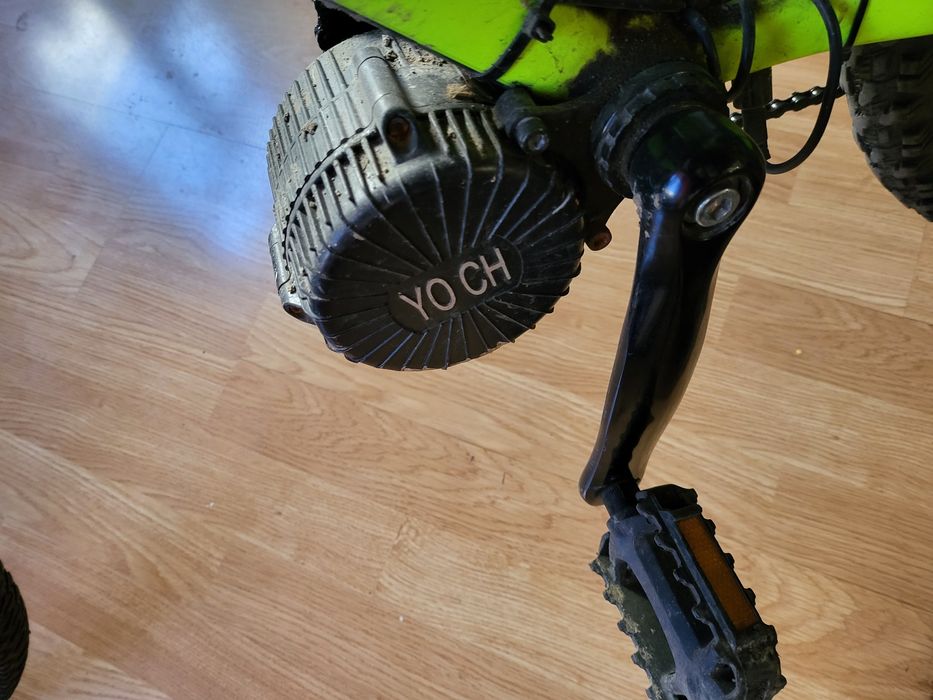 B-twin mountain bike electric 500w