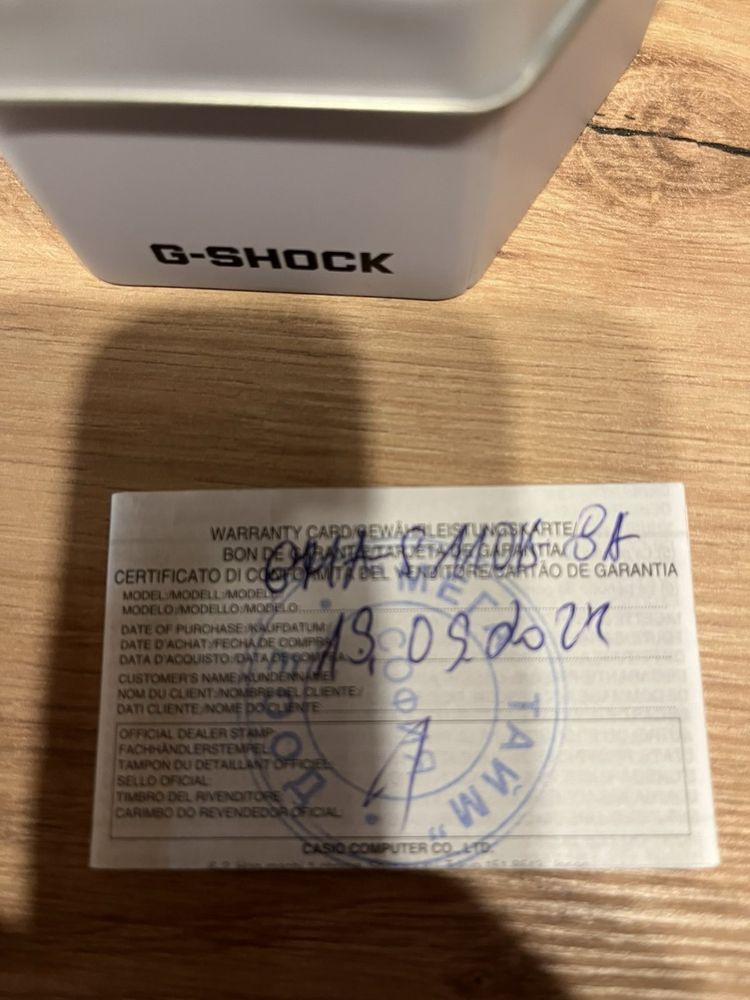 Унисекс Casio G-Shock GM-S110B