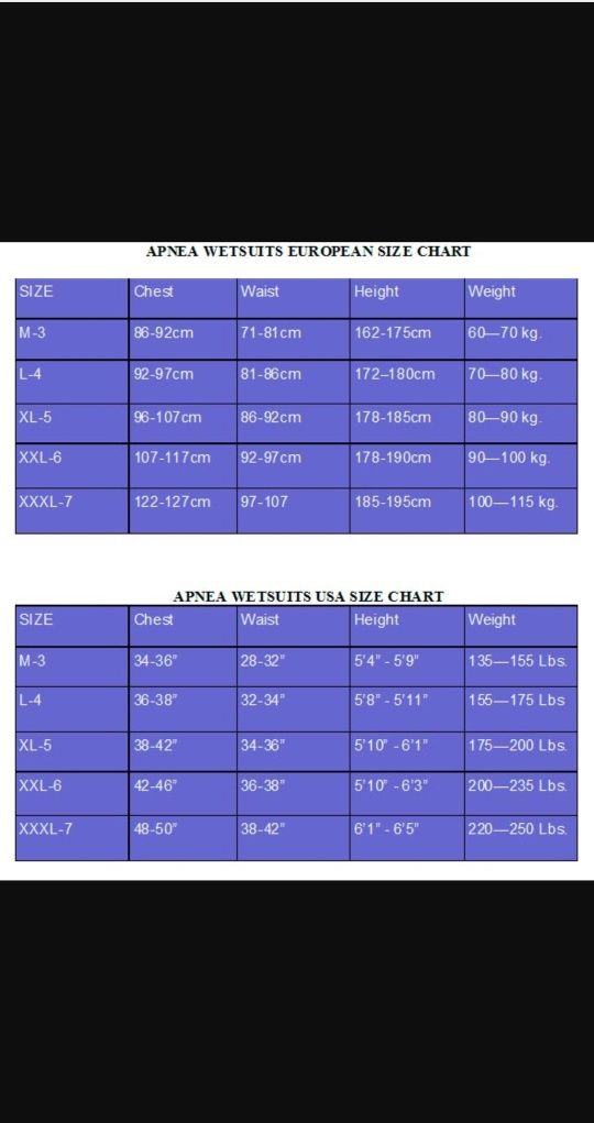 Неопрен Apnea 7mm L