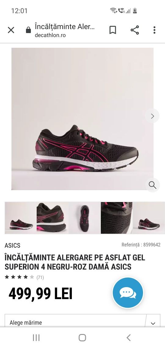 Pantofi sport Asics Superion 4 -de dama