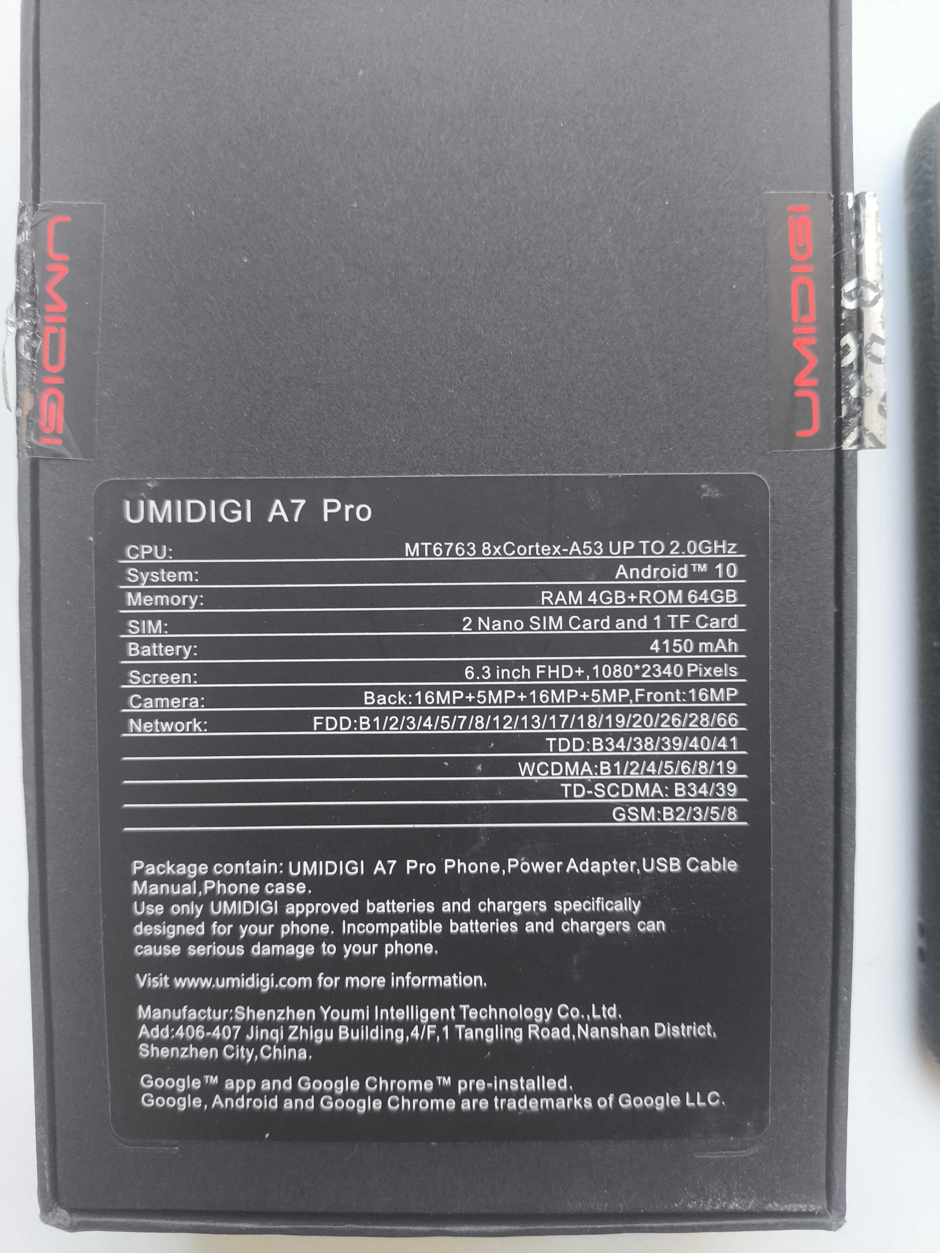 Umidigi A7 pro 4/64 продам