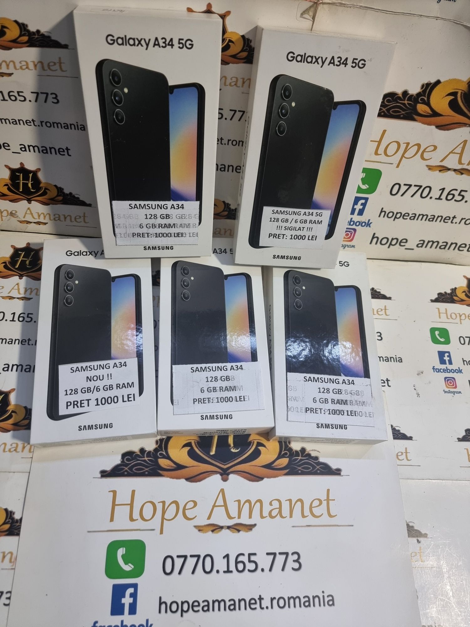 Hope Amanet P6 Samsung A34 NOI